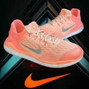 Nike Free RN 2018 GS AH3457-800 Running Shoes Sneakers Girls Youth US Size 6Y